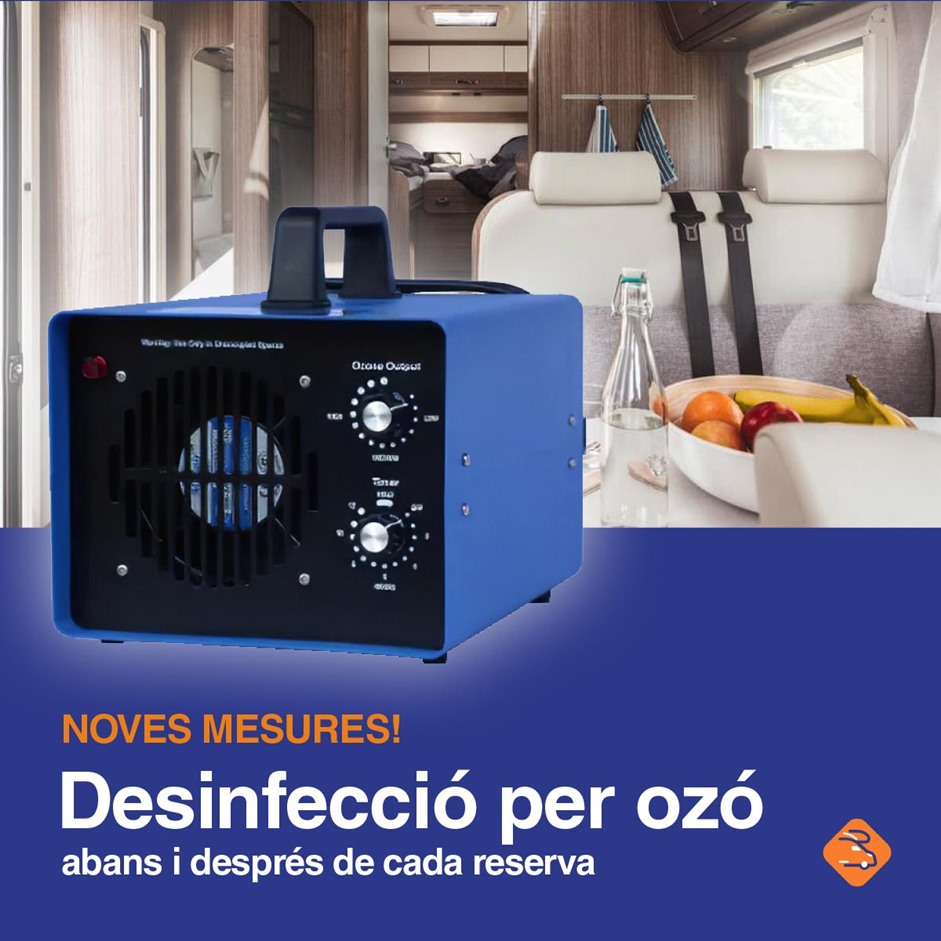ozo en desinfeccio d'autocaravana