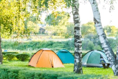 Áreas de acampar