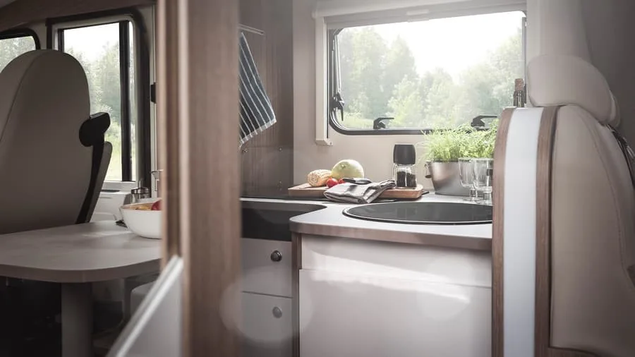 Interiors d'autocaravana