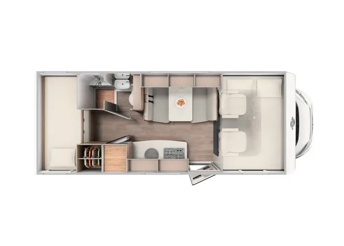 Interiors d’autocaravana