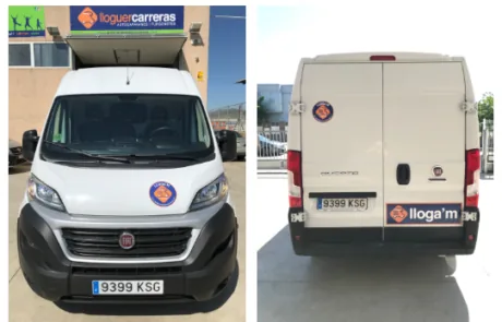 Furgonetas de transporte