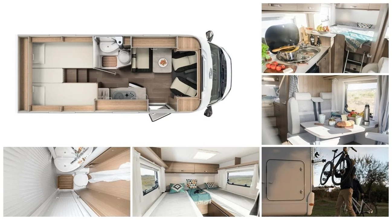 interior vehicle lloguer autocaravanes sabadell